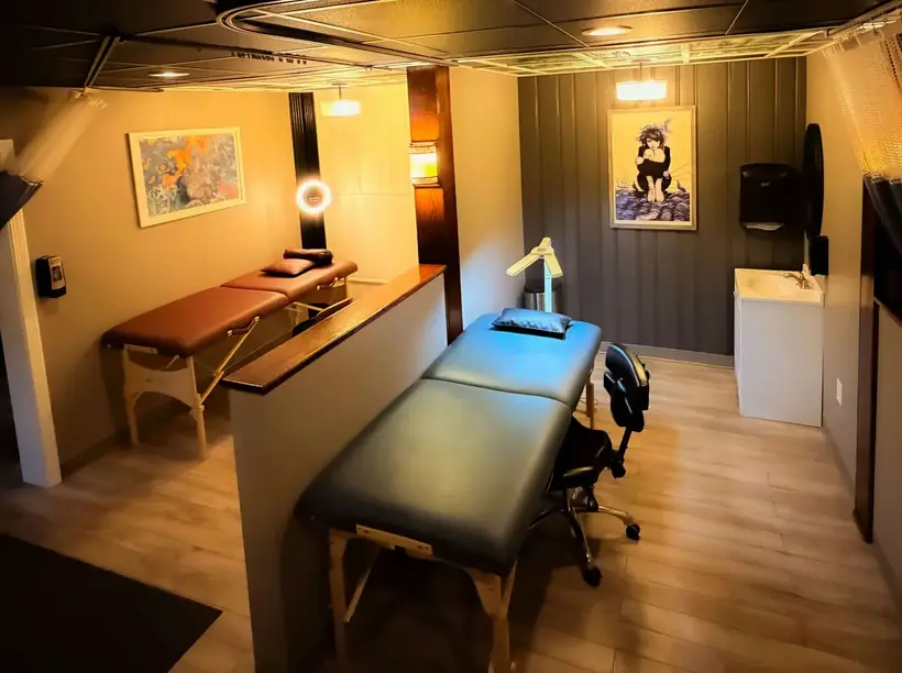 Caged Raven Tattoo Studio interior
